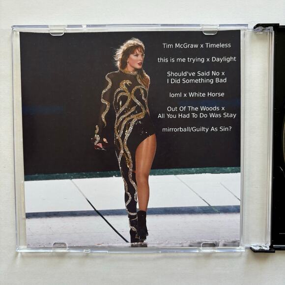 Taylor Swift The Eras Tour Live in Miami Surprise Song CD - Picture 3 of 4